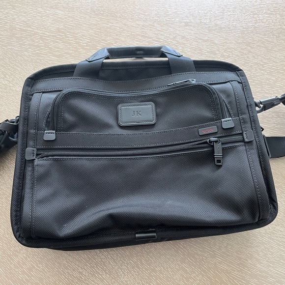 Tumi slim deluxe portfolio computer case bag - Picture 1 of 7